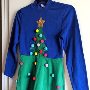 Christmas tree dress